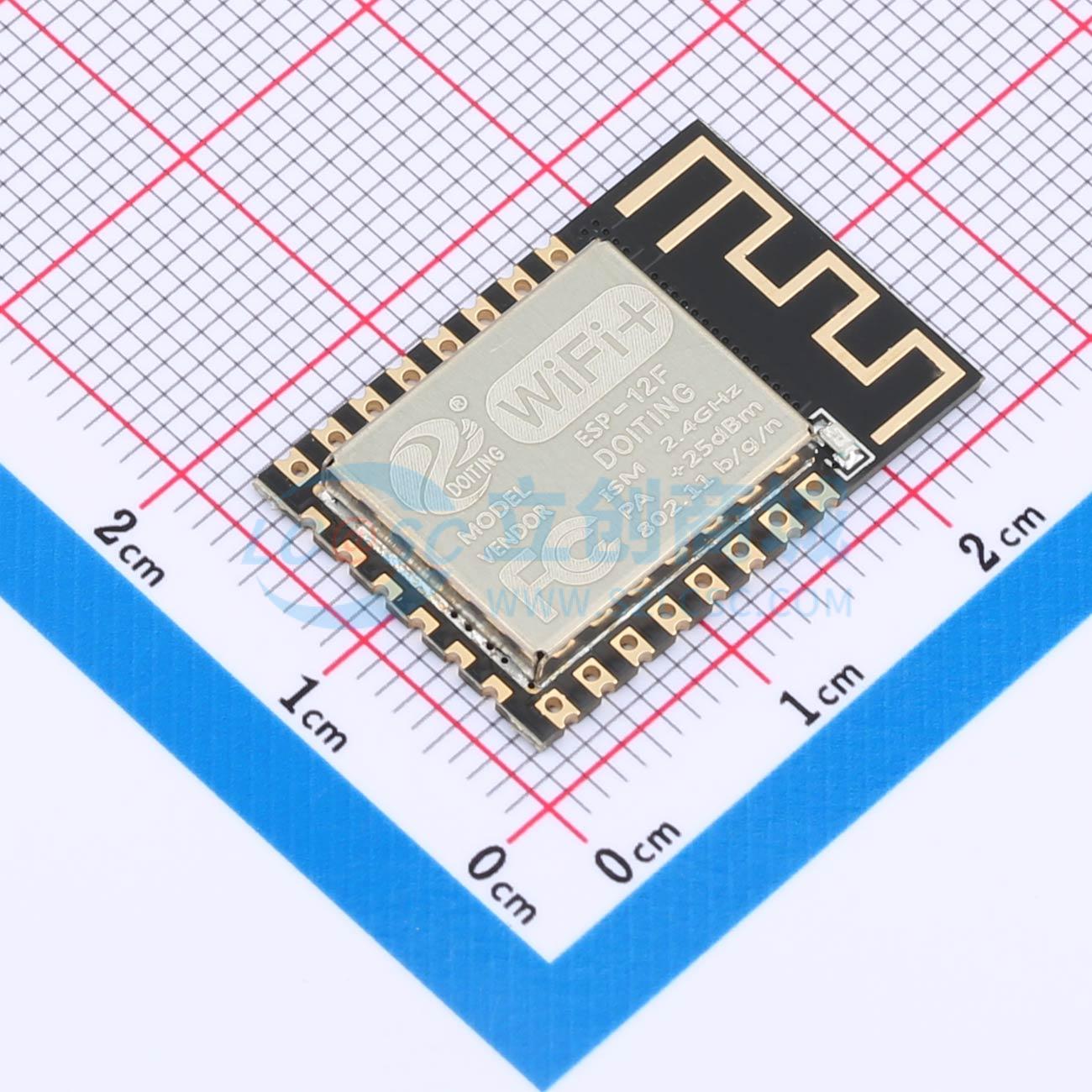 Smart Home Module Iot - 7 peças ESP-12F SMD 24x16mm WIFI4