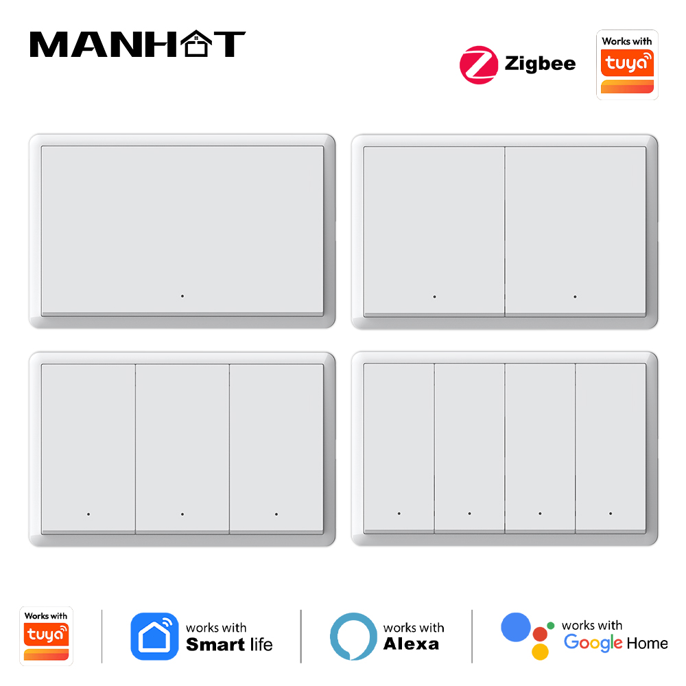 Smart Relay Tuya - Interruptor inteligente Manhot Zigbee sem necessidade