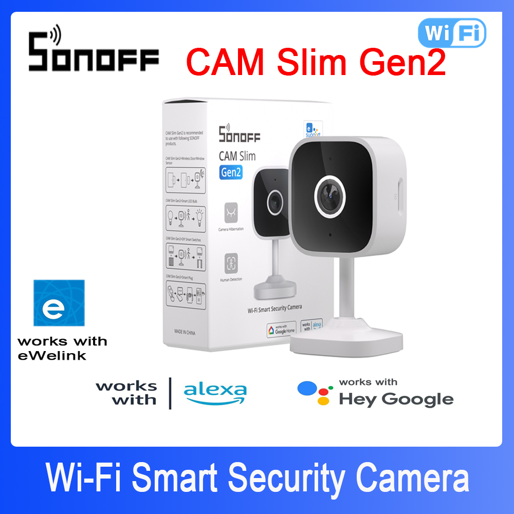 Sonoff - Sonoff cam magro gen2 wifi câmera