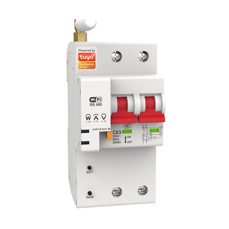 Tuya Smart - Disjuntor Wifi Inteligente 2P 10A a