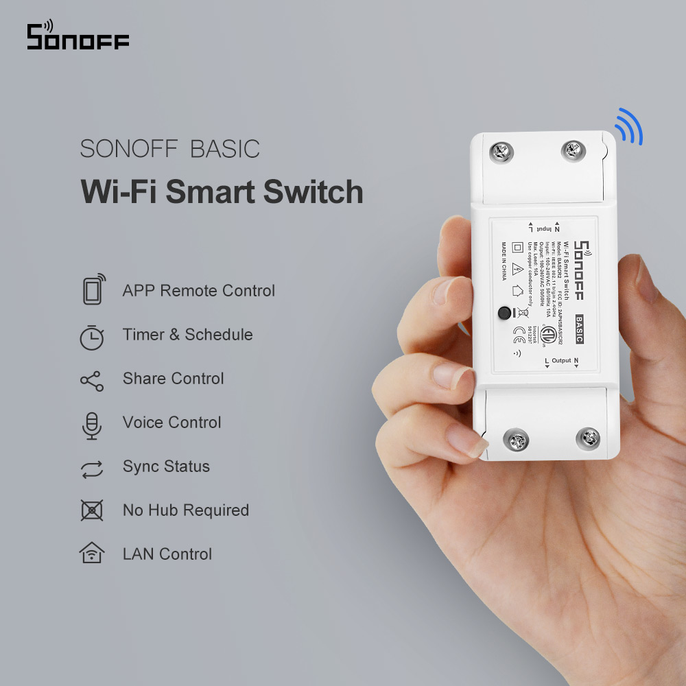 Itead SONOFF Basic R2 Básico I - Sonoff Basic avaliação e preço