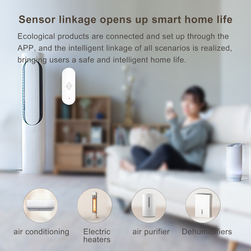 Sensor de Vibração WiFi Tuya,  - Home Assistant Tuya avaliação e preço