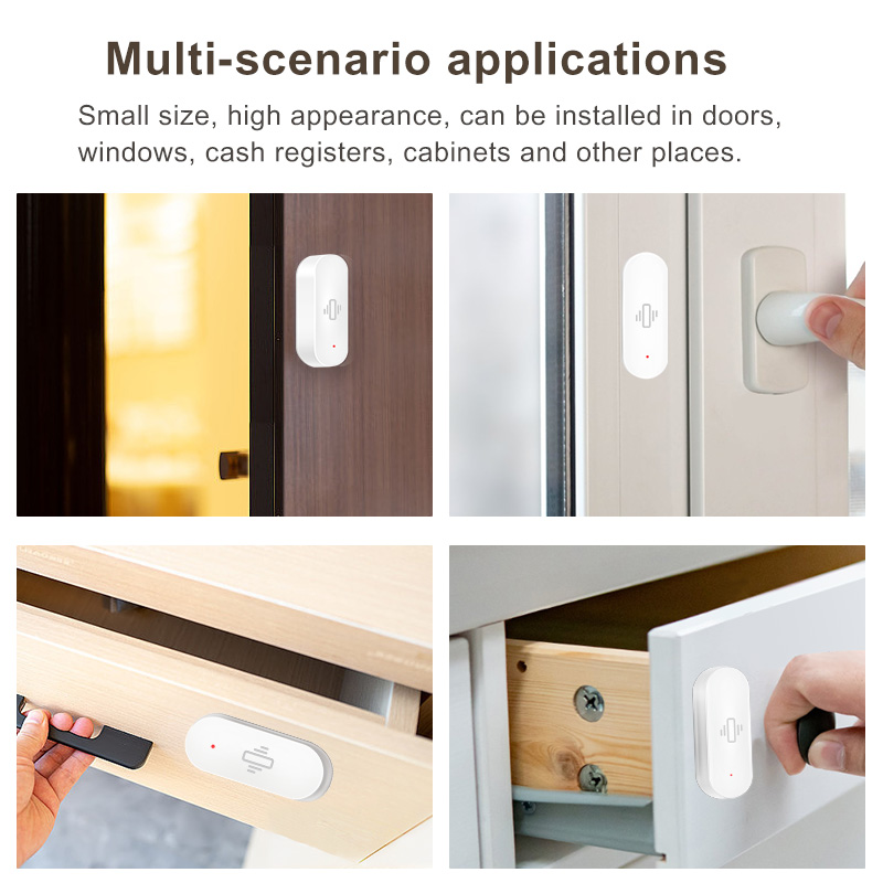 Sensor de Vibração WiFi Tuya,  - Home Assistant Tuya avaliação e preço