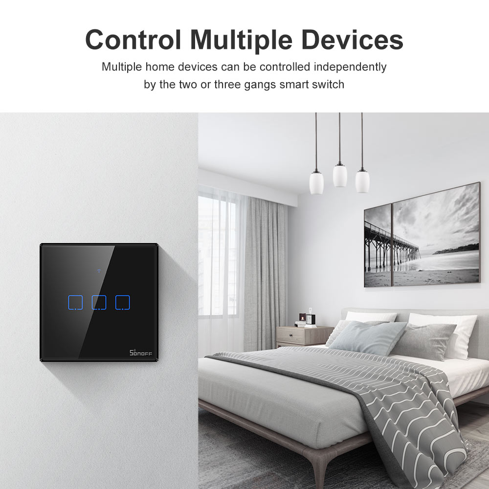 Sonoff t3eu preto wifi intelig - Sonoff Basic avaliação e preço