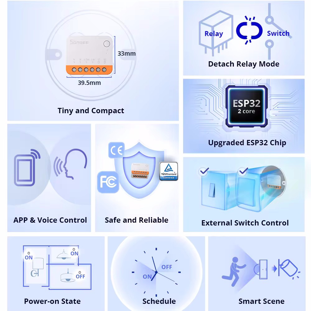 Sonoff mini módulo de interrup - Sonoff Mini R4 avaliação e preço