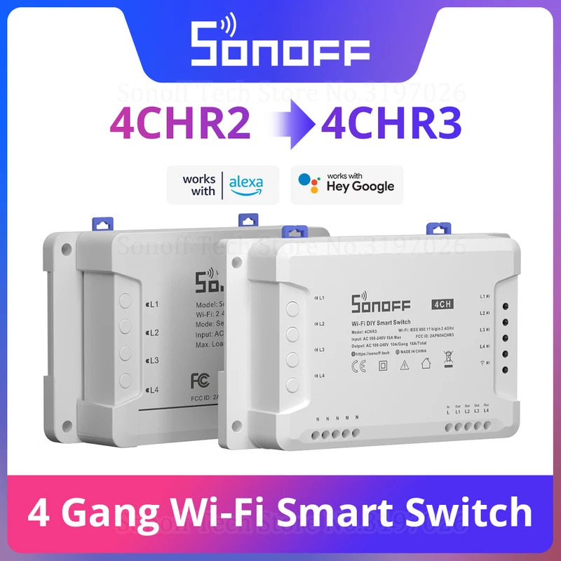 Interruptor Inteligente Wi-Fi  - Sonoff avaliação e preço