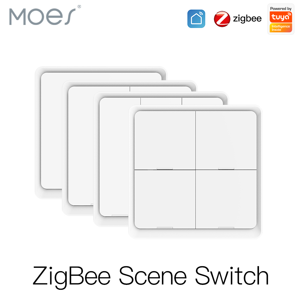 MOES 4 Gang Tuya ZigBee Wirele - Sonoff Basic avaliação e preço