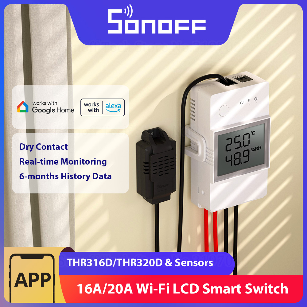 Sonoff thr316d/thr320d interru - Sonoff Basic avaliação e preço