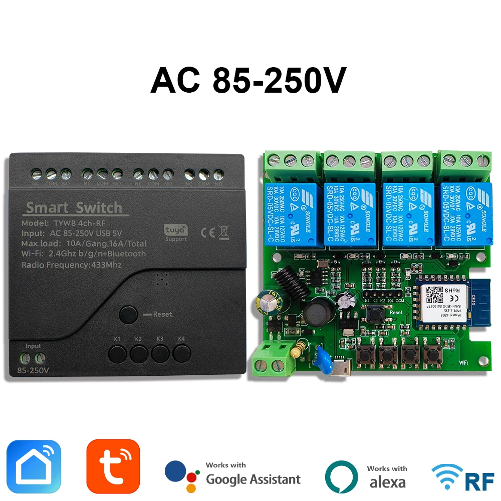 Tuya ac 85-250v 4 canais wifi  - Sonoff Mini R4 avaliação e preço