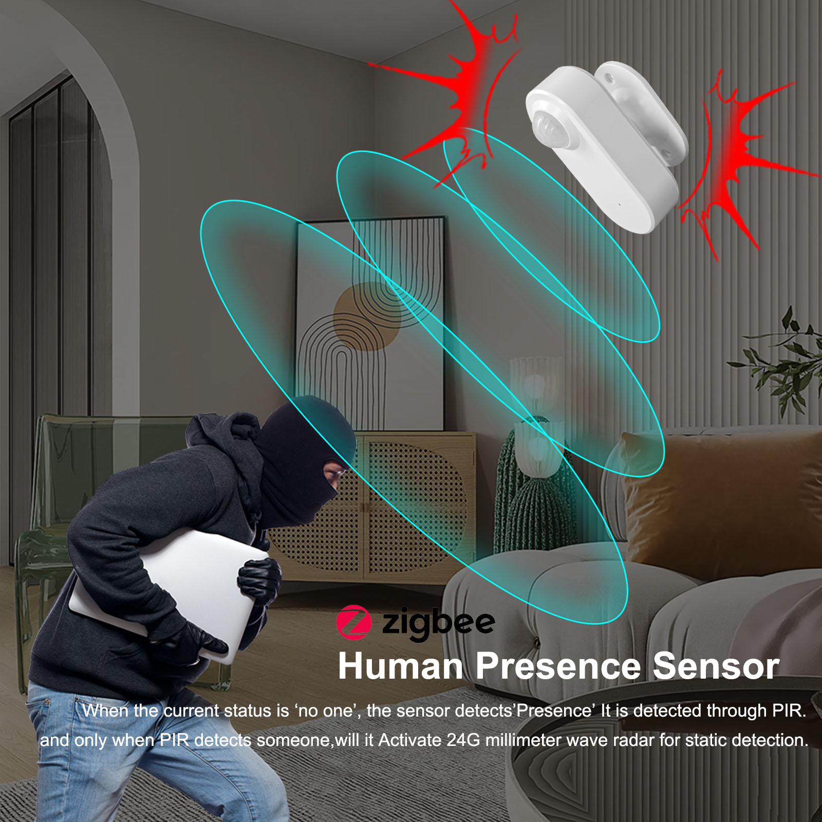 Sensor de Presença Humana Tuya - Tasmota avaliação e preço