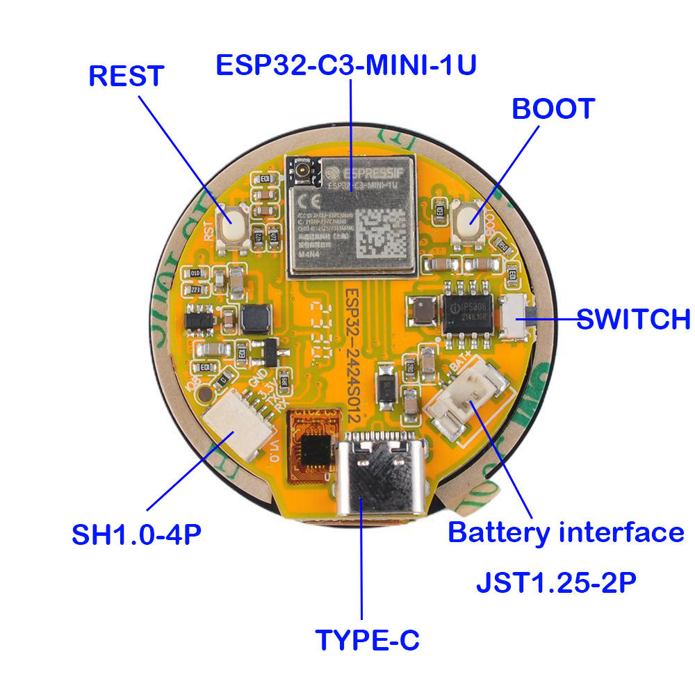 Módulo de Display ESP32 de 1.2 - Smart Home Module Iot avaliação e preço