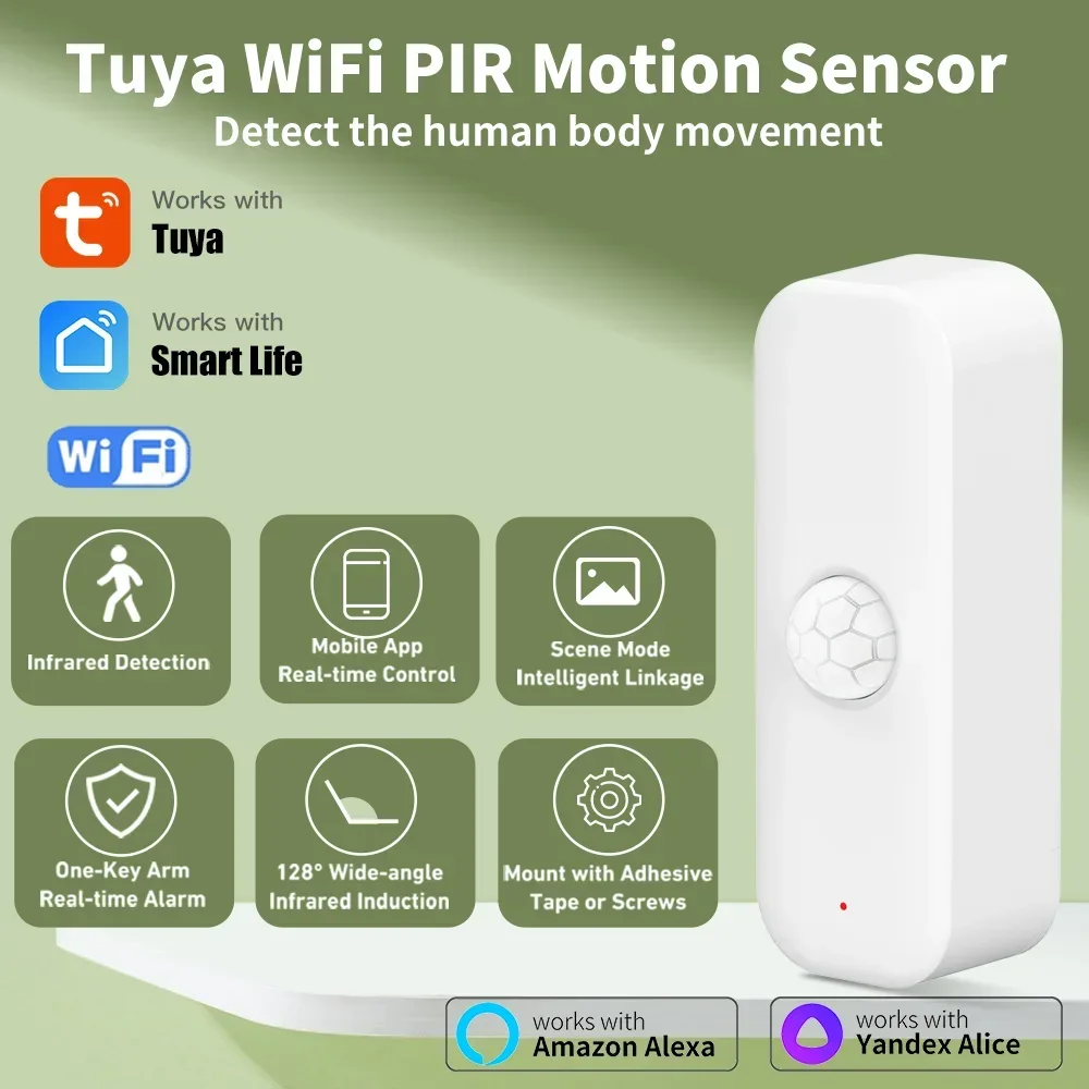 Tuya wifi sensor de movimento  - Home Assistant Tuya avaliação e preço